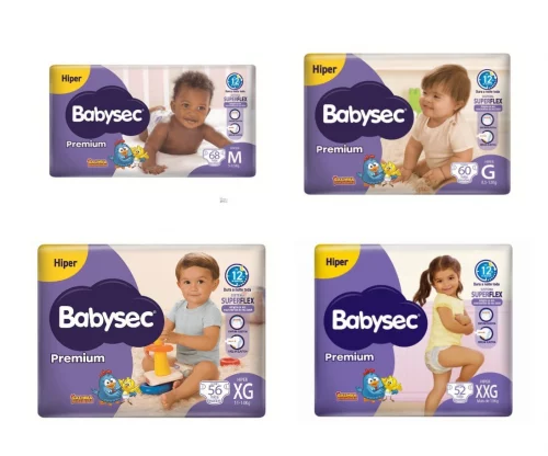 Fralda Babysec Galinha Pintadinha Premium