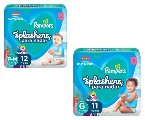 Fralda Para Água Pampers Splashers
