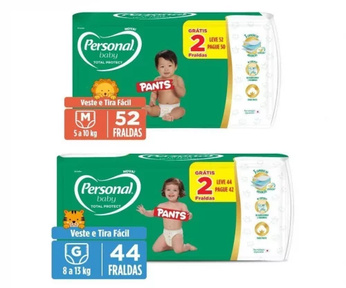 Fralda Personal Baby Total Protect Pants