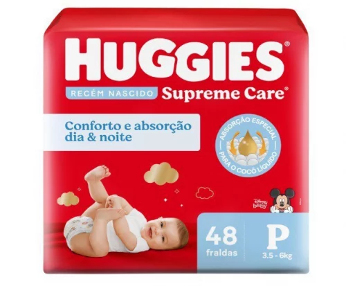 Huggies Fralda Supreme Care P 48 Un