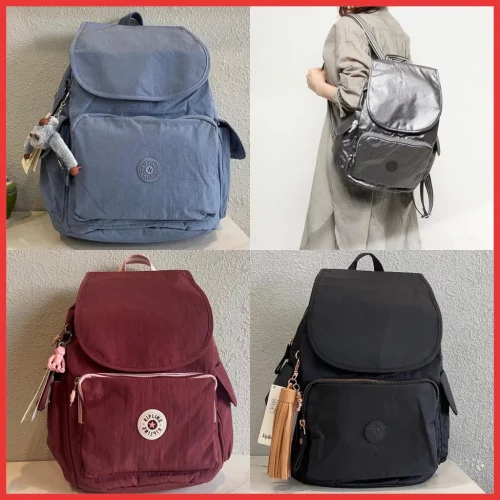 Kip Mochila Feminina Média Nylon À Prova D'água K12147 (super multicolor)