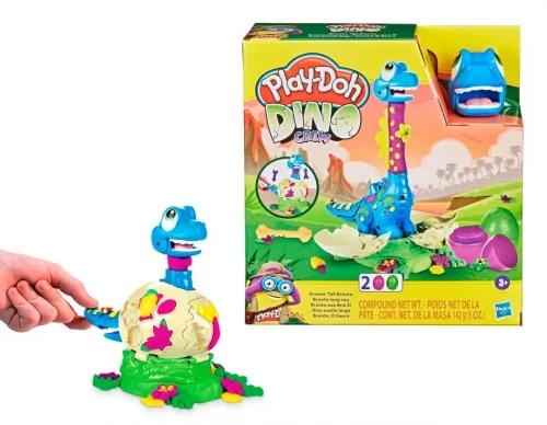 Massinha Dino Crew Bronto Pescoção - Play-Doh
