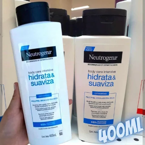 ✨ Neutrogena Hidratante Corporal Body Care Intensive Hidrata & Revitaliza, 400ml