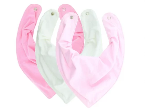 Oogie by Yandoo Babador Bandana Forro Impermeavel Kit 3 Unidades Meninas Multicolorido Tamanho Único
