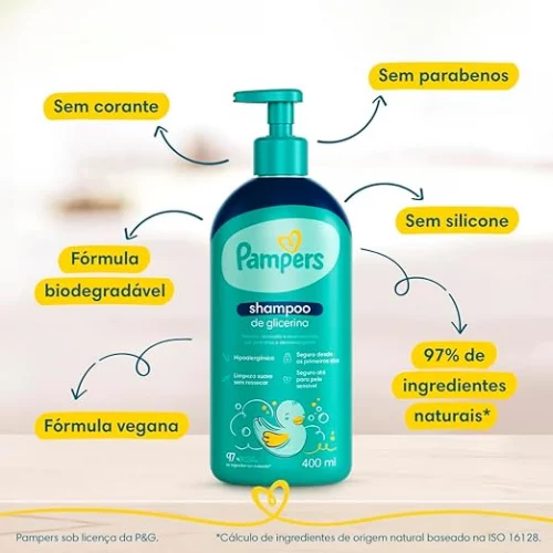 💚 PAMPERS SHAMP GLICERINA 400ml