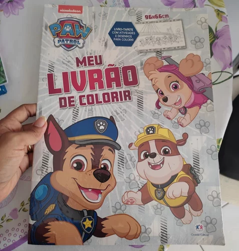 Patrulha Canina - Meu livrão de colorir