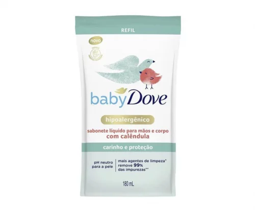 Refil Sabonete Líquido Baby Dove Hidratação Sensível 180ml