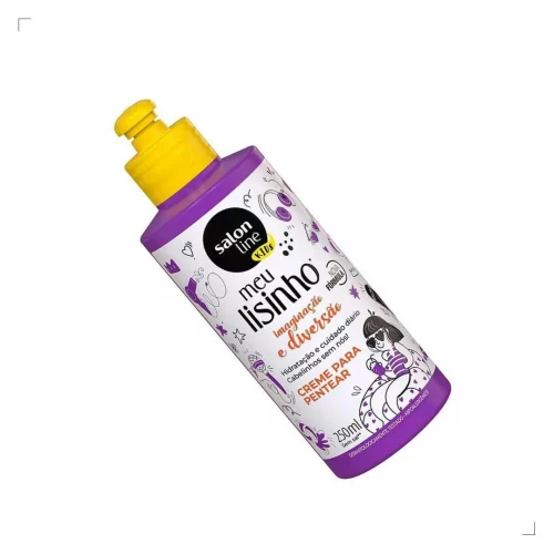 Salon Line, Shampoo, Meu Lisinho Kids, Imaginação e Diversão, Vegano - Cabelos Lisos, 300 ml