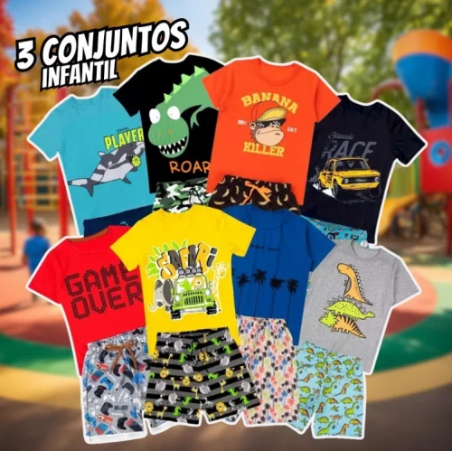 São 3 conjuntos , saindo à R$ 16,46 cada conjunto!