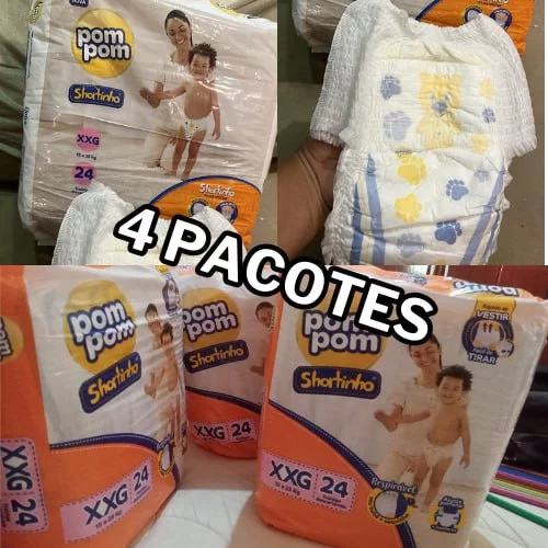 4 Pacotes🏃‍♂️saindo R$ 31,10 cada🤑