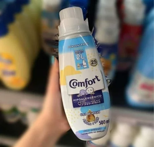 Amaciante Concentrado Comfort Puro Cuidado 500 ml