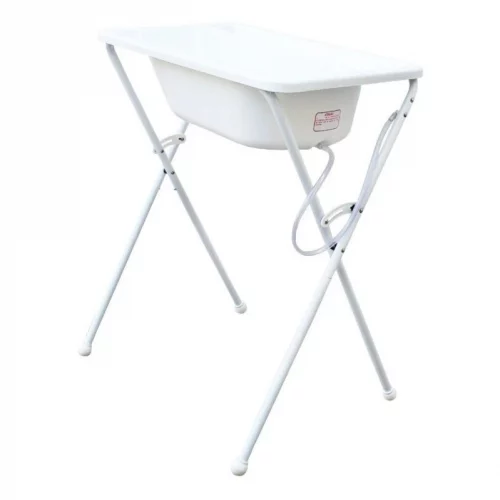 Banheira Com Suporte para Banho Bebês Fácil e Prática