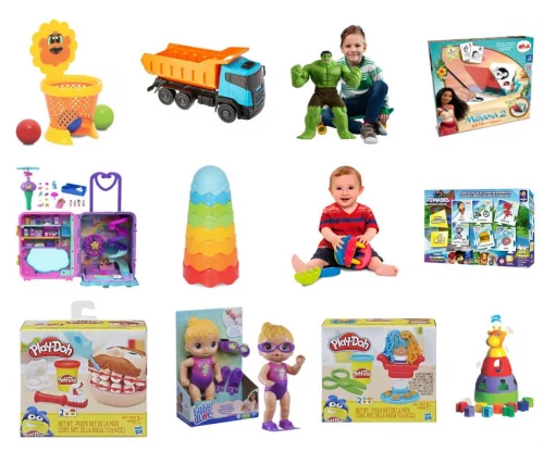 Brinquedos com desconto de 20% off!