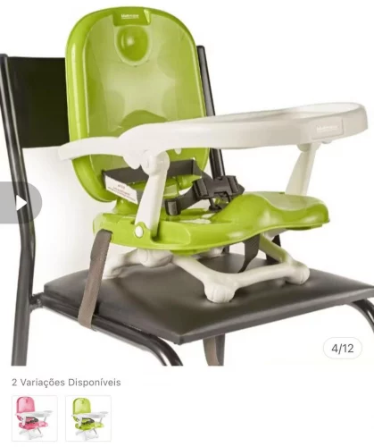 Cadeira de Alimentação Portátil Elevatória Multmaxx