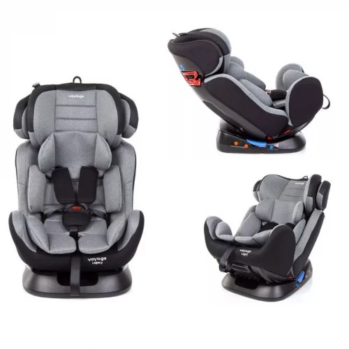 Cadeirinha para Auto Reclinável Voyage Legacy Cinza Mescla - 0 a 36kg 3 Posições