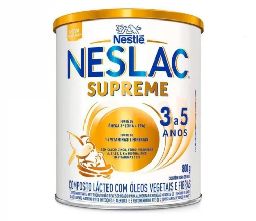 Composto Lácteo Nestlé Neslac Supreme Lata 800g