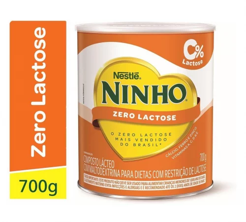 Composto Lácteo Ninho Fort+ Zero Lactose 700g