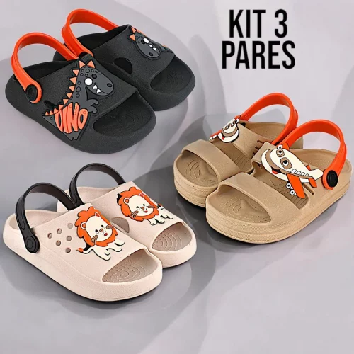 👟 Conforto e estilo para os pés dos pequenos‼️