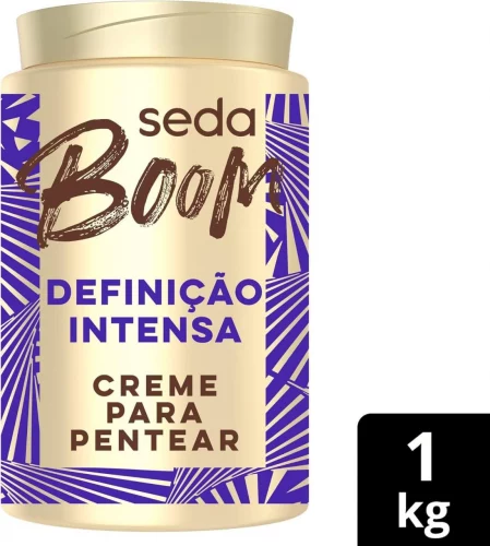 Creme para Pentear Seda Boom Definição Intensa 1 kg