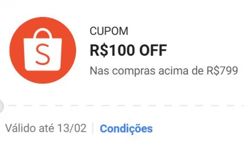 Cupons Shopee