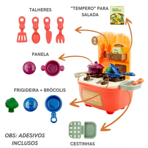 🍳 Diversão e criatividade na cozinha para os pequenos ‼️