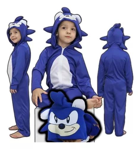 Fantasia Sonic Kigurumi (2 ao 10)