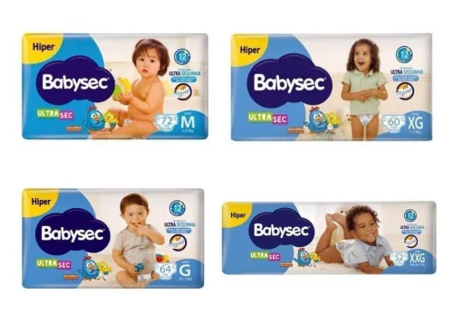 Fralda Babysec Ultrasec Galinha Pintadinha