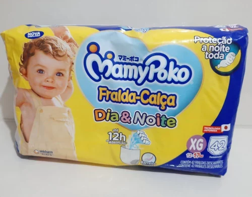 Fralda-Calça MamyPoko Dia&Noite XG 42 Unidades