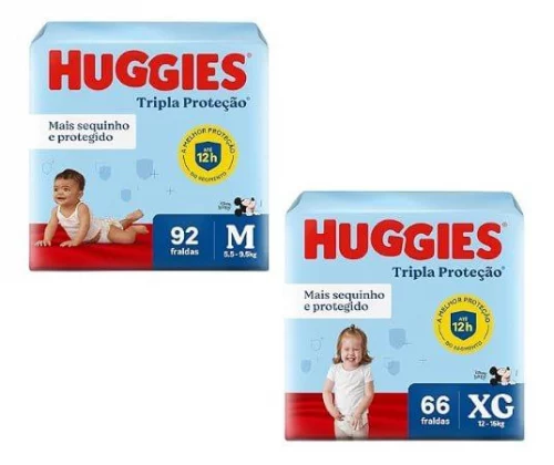 Fralda Huggies Tripla Proteção