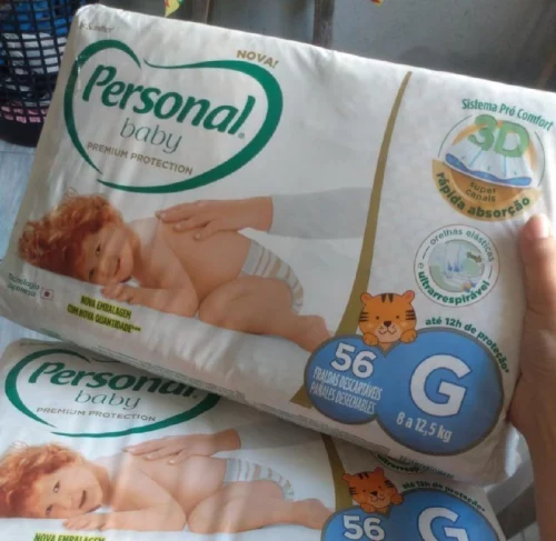 Fralda Personal Baby Premium Protection G 56 unidades