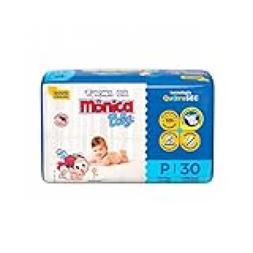Fralda Turma da Mônica Baby Jumbo P 30 Unidades
