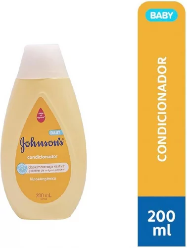 Johnson's Baby Condicionador Infantil de Glicerina, 200ml