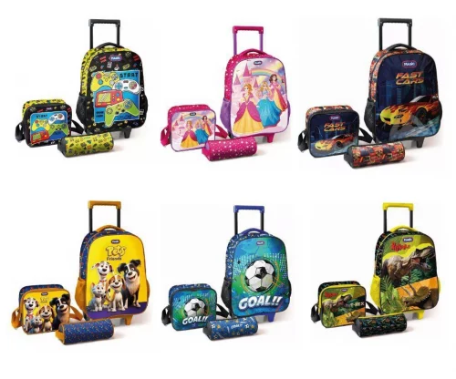Kit De Mochila Escolar Magic Kids