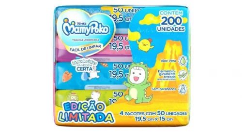 Lenços Umedecidos Mamypoko Edição Limitada 200 Unidades