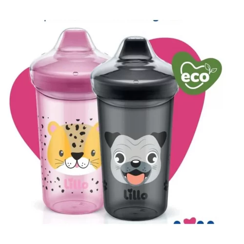 Lillo Copo De Transição Antivazamento 320Ml Eco Max Cachorro