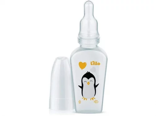 Lillo Mamadeira Miniform Primeiros Passos Silicone 50 ml - Neutra, Lillo, Branco