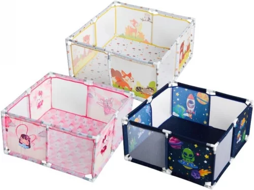 Maxi Baby Cercadinho de Bebê Chiqueiro Portátil Playpen2 (Azul)