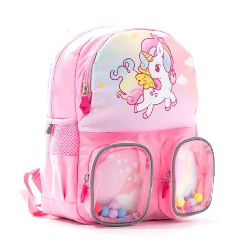 Mochila Escolar Infantil Menina Bolsa Resistente MA5812-PONEI Isadorah nathalia joao carol