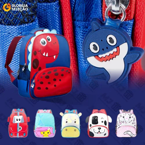 Mochila Infantil Escolar Menino Menina Bolsa Resistente Reforçada