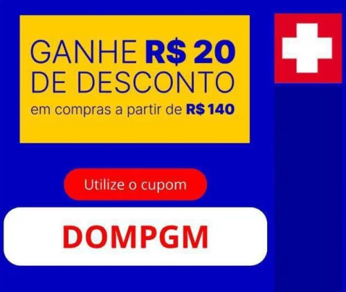 Novo cupom liberado na Pague Menos. Poucos cupons disponíveis!