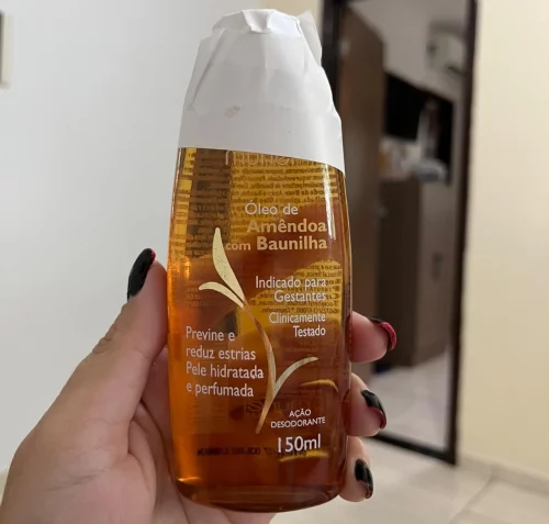 Óleo Corporal de Amêndoas com Baunilha, Muriel, 150 ml