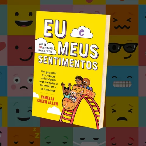 para ajudar os pequenos a entenderem suas emoções, sentimentos e de como expressá-los da melhor maneira.