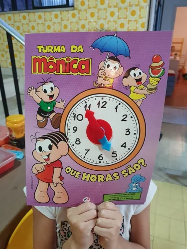 para aprendizagem das horas😍