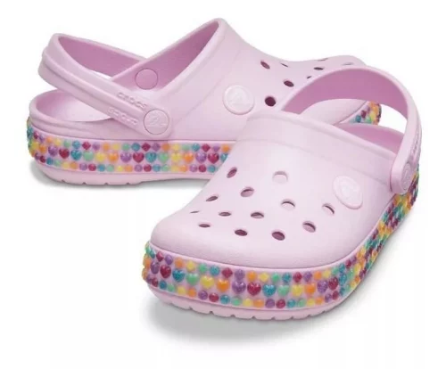 Sandália Crocs Crocband Ballerina Pink (22 ao 28)