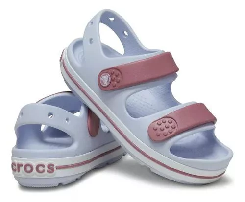 Sandália Crocs Crocband Cruiser Sandal T Dreamscape/cassis