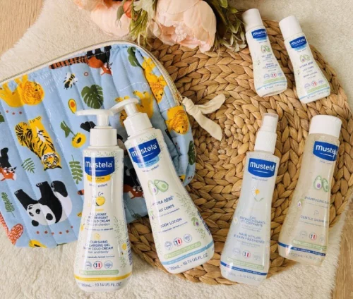 Seleção Mustela com 20% OFF na finalização