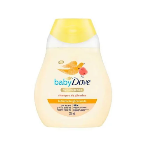 Shampoo Baby Dove Hidratação Glicerinada 200ml