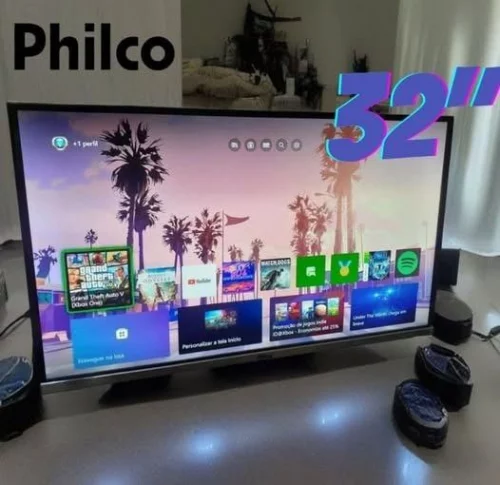 Smart Tv 32'' Philco Ptv32k34rkgb Roku Tv Led Wi-fi HDMI USB Dolby Audio