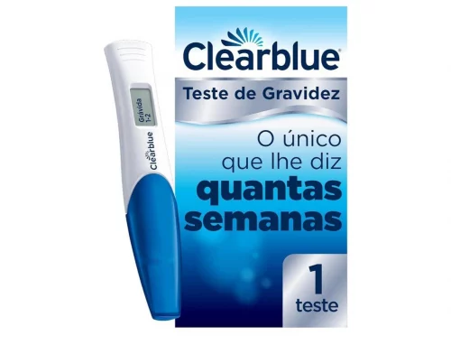 Teste De Gravidez Com Indicador De Semanas Clearblue 1 Unidade