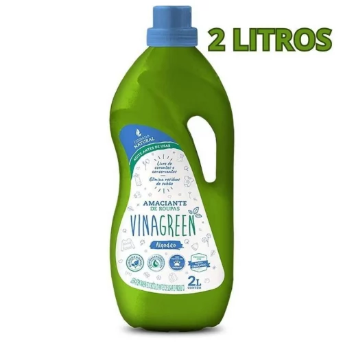 Vinagreen Amaciante de Roupas Algodão - 2L